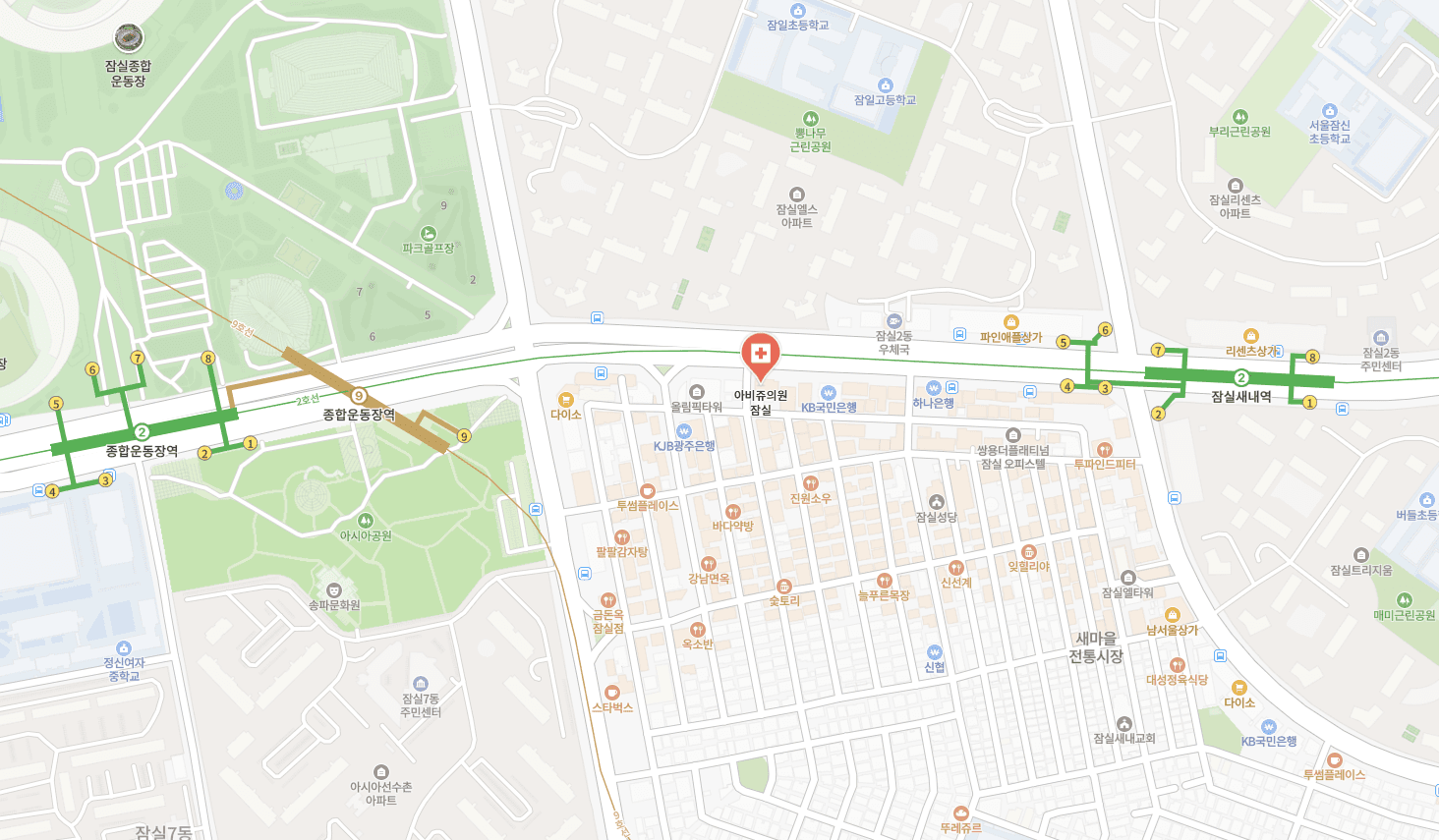 잠실점 Main Contact Us