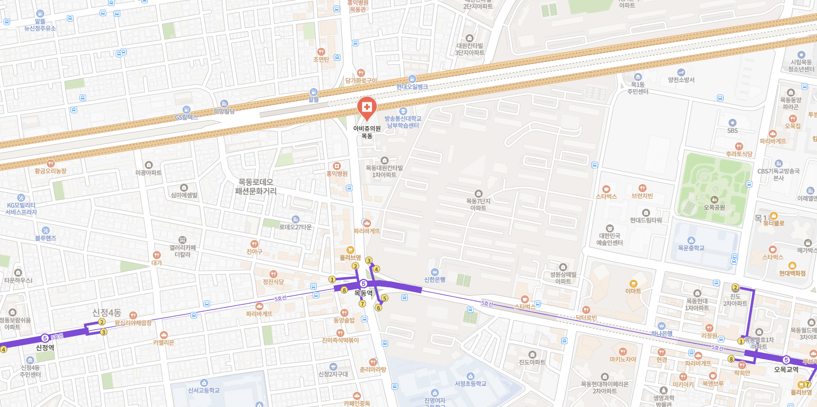 목동점 Main Contact Us