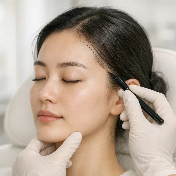 Scalp Toxin Step 2 — Determine Treatment Area