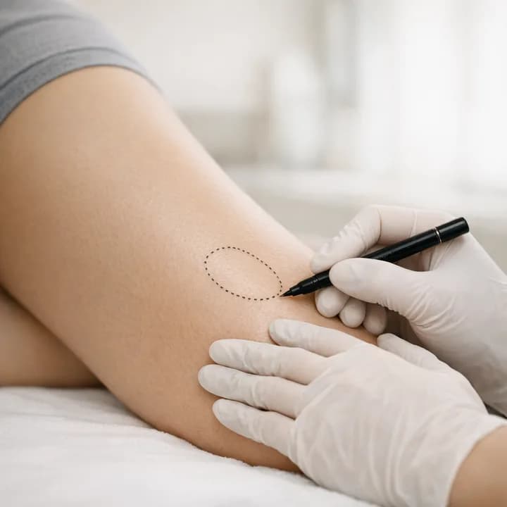 바디톡신 시술 2단계 — 시술 부위·용량 결정