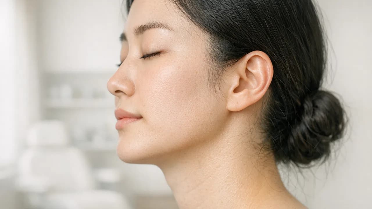 브이로 피부 결 개선 — 시술 부위 이미지