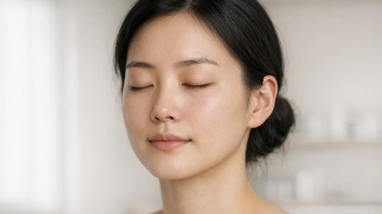 Acne Treatment Skin Soothing — Treated Area Image