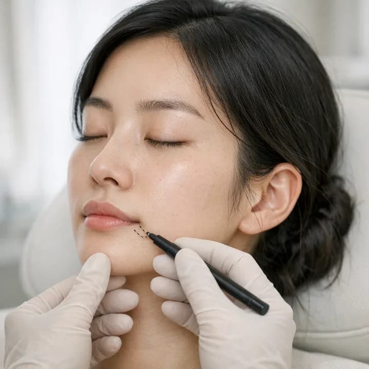 Mouth Corner Toxin治疗第二步 — 表情评估