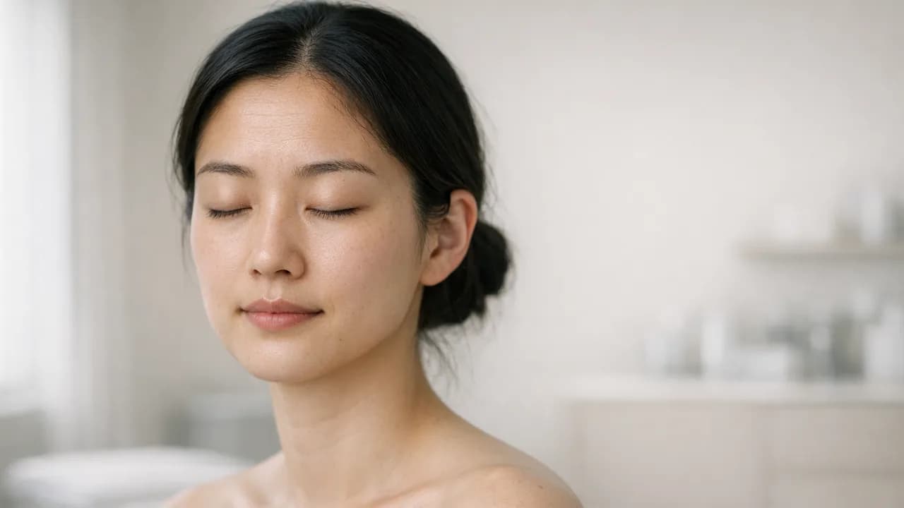 Wrinkle Toxin 目元のシワケア — 施術部位イメージ