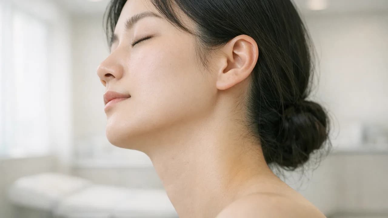 침샘톡신 짧은 회복기간 — 시술 부위 이미지