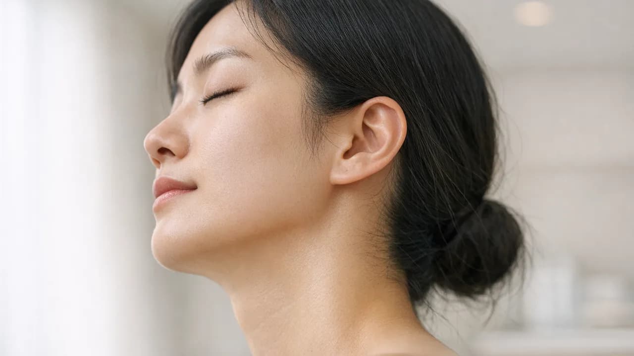 침샘톡신 자연스러운 윤곽 형성 — 시술 부위 이미지
