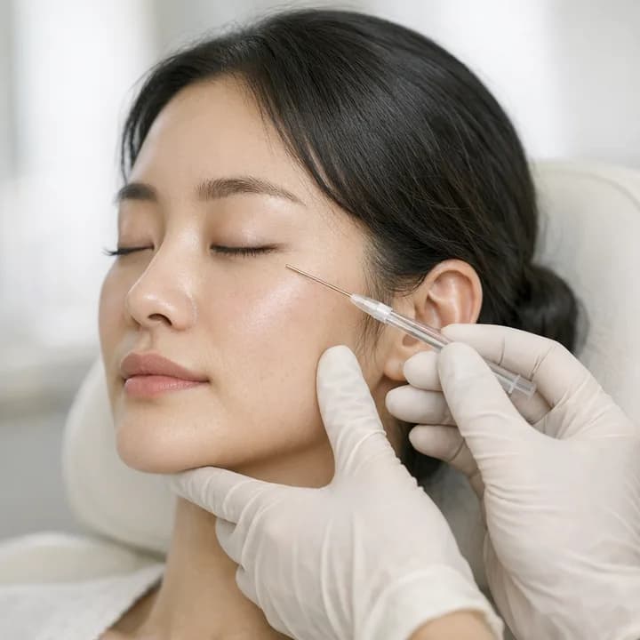 Fox Eye Thread Lift施术第三步 — 确定方案