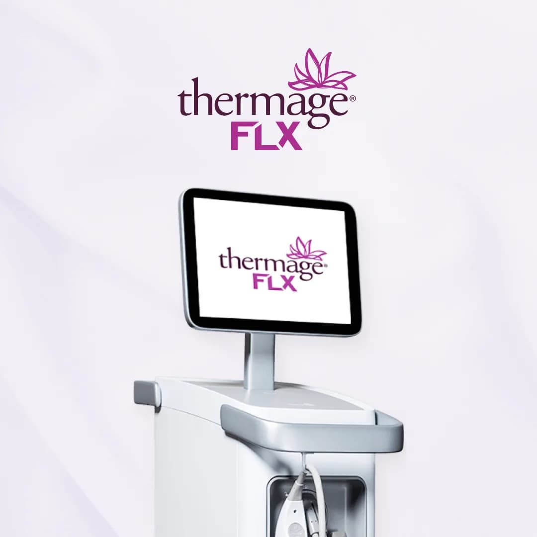 Thermage FLX equipment photo — external appearance of equipment used in Thermage treatment