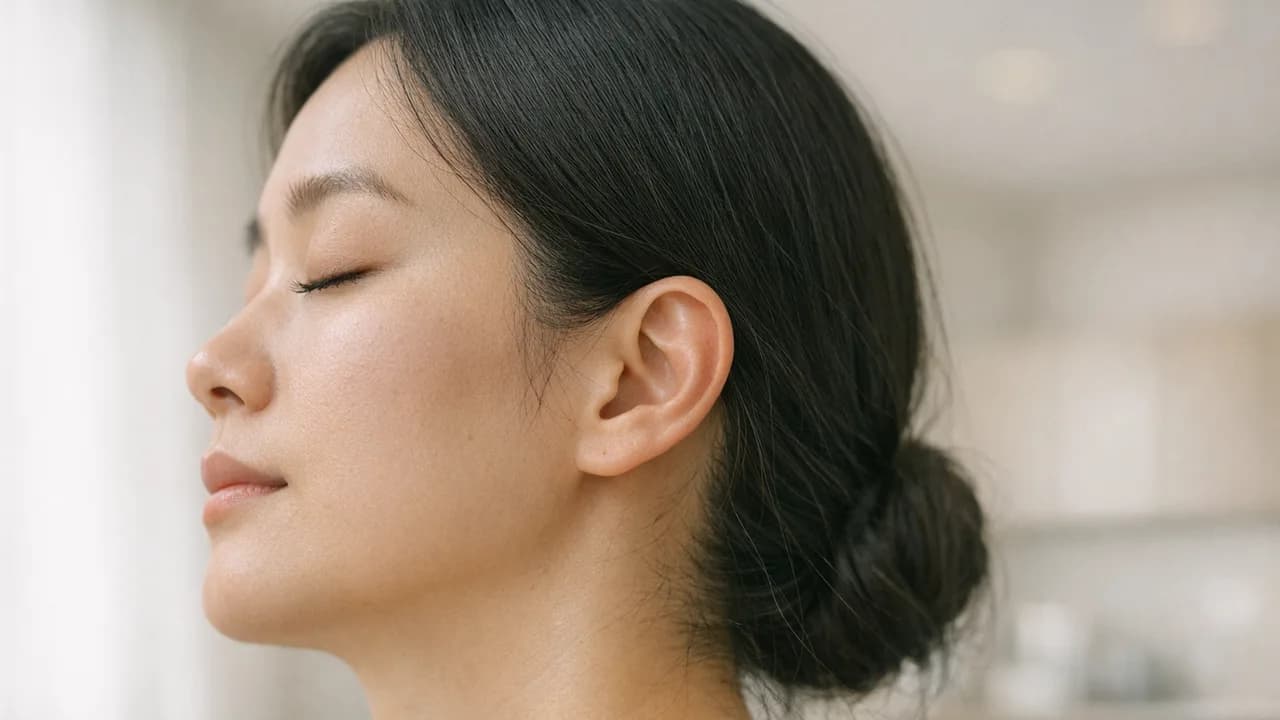 측두근톡신 얼굴 윤곽 개선 — 시술 부위 이미지