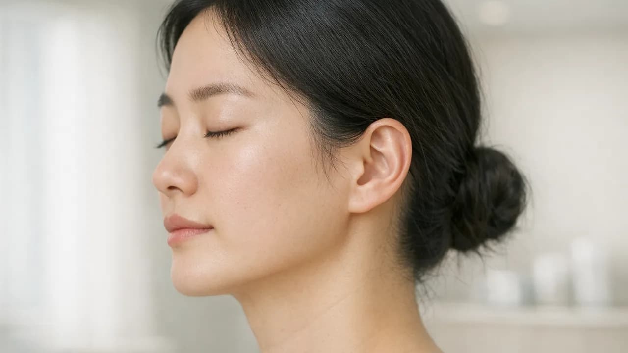 침샘톡신 윤곽 개선 — 시술 부위 이미지
